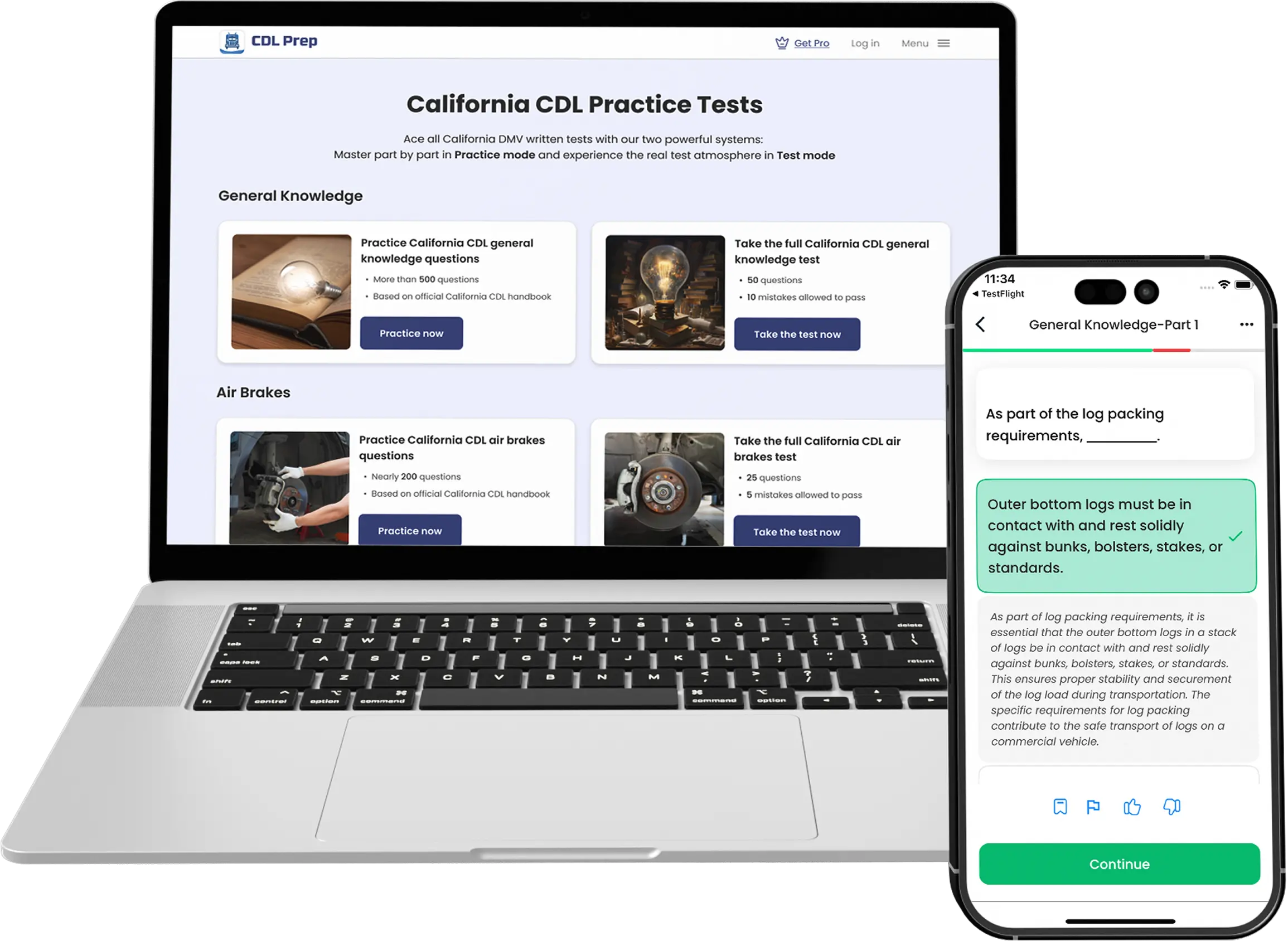 Practice test preview