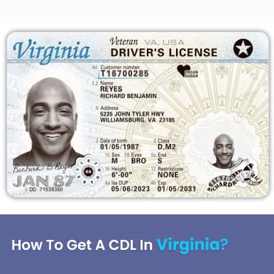Cover image for How To Get A CDL In Virginia: A Complete Guidelines Cover image for blog post: How To Get A CDL In Virginia: A Complete Guidelines - Alina Duong