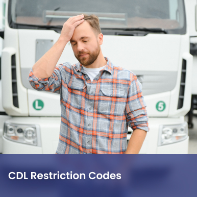 Cover image for Everything You Need to Know About CDL Restriction Codes Cover image for blog post: Everything You Need to Know About CDL Restriction Codes - Lili Nguyen