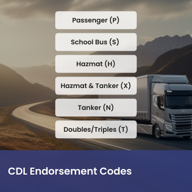 Cover image for What Are CDL Endorsement Codes and Why They Matter Cover image for blog post: What Are CDL Endorsement Codes and Why They Matter - Lili Nguyen