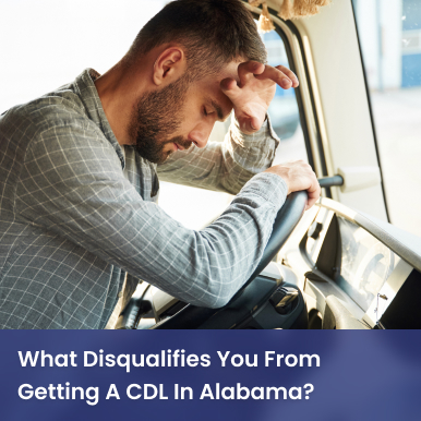Cover image for What Disqualifies You From Getting A CDL in Alabama: A Full Guide for Driver Cover image for blog post: What Disqualifies You From Getting A CDL in Alabama: A Full Guide for Driver - Lili Nguyen