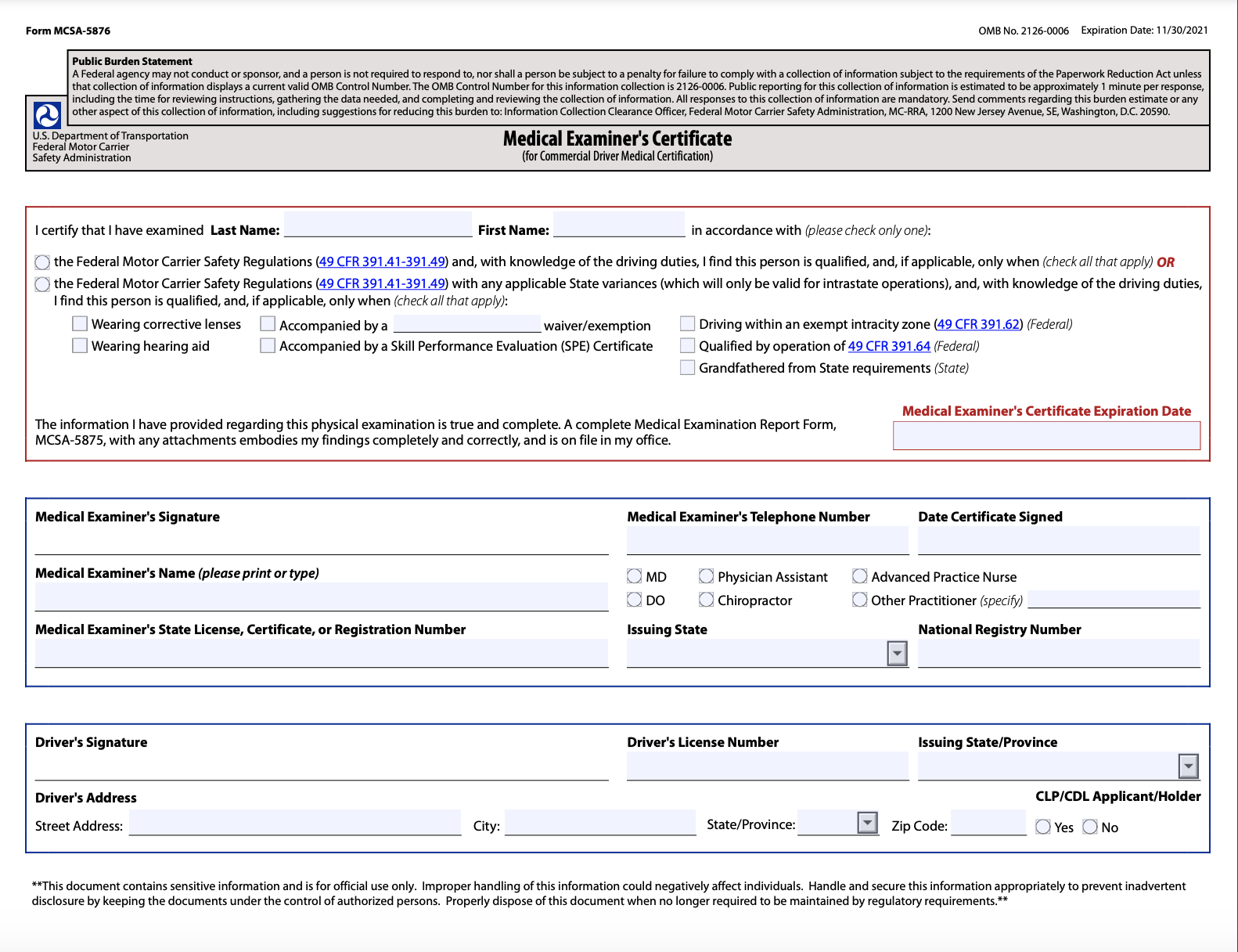 dot-medical-card-printable